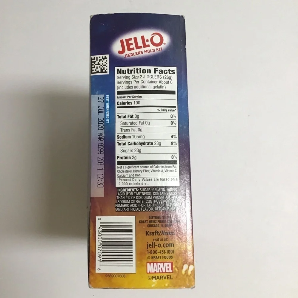 Marvel Avengers Jello Jigglers Molds Kit 12 Jello Shots Bar NO JELLO NEW 2020